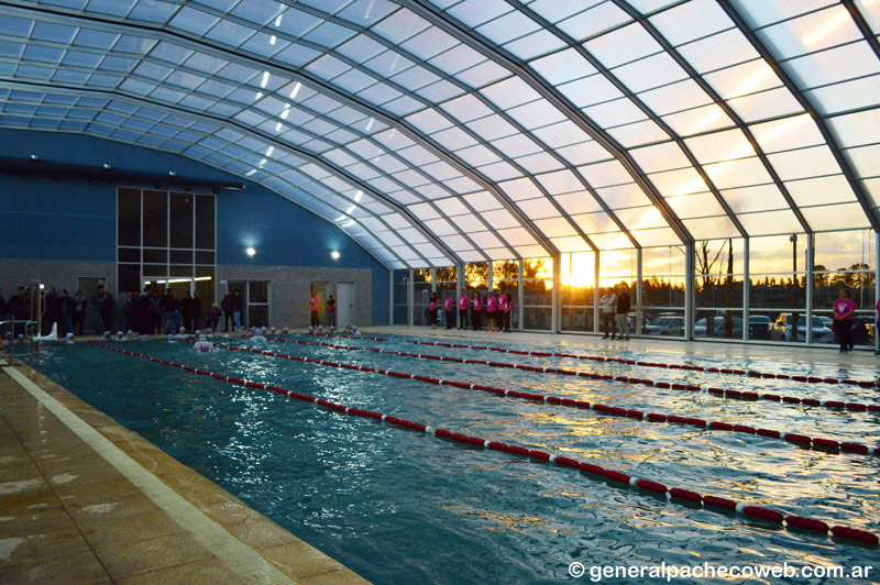 Imagen de la nota: Una nueva pileta y un nuevo polideportivo en Pacheco