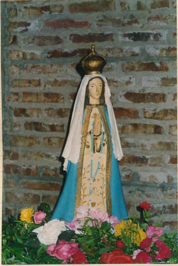 Vírgen de Itatí en la Capilla Ntra. Sra. del Encuentro