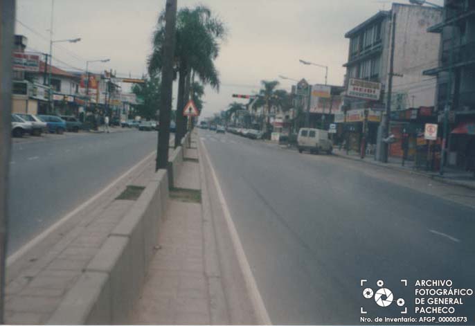 Cantero central de Hipolito Yrigoyen al 400