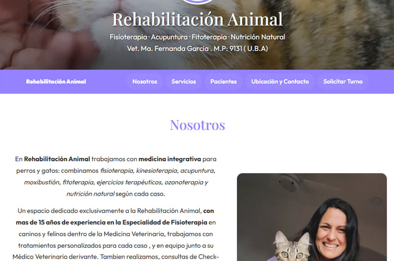 Ejemplo Rehabilitación Animal