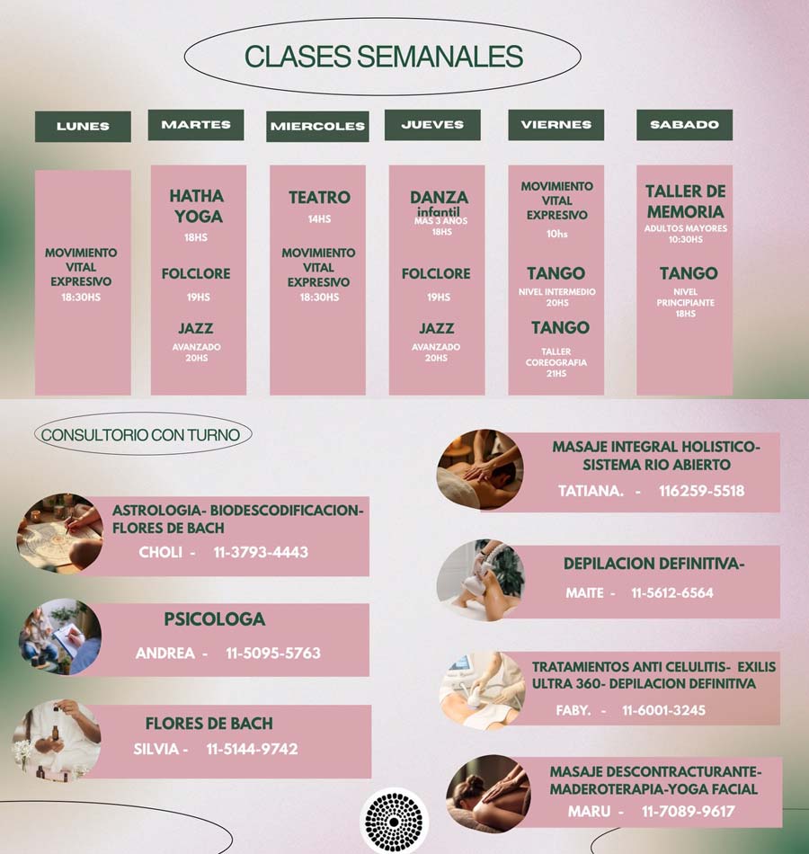 Actividades en Espacio Che Roga en Abril